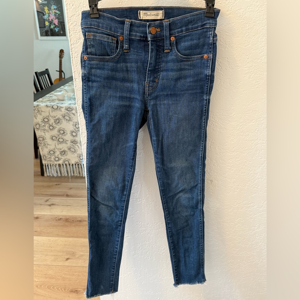 Madewell Dark Blue Skinny Jeans